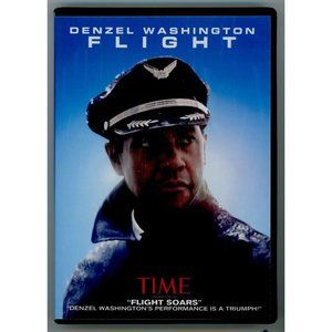 DENZEL WASHINGTON in FLIGHT, DVD, ©2012 "Nothing short of a masterpiece!" -- Fox